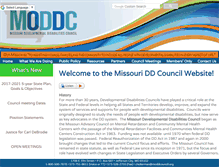 Tablet Screenshot of moddcouncil.org
